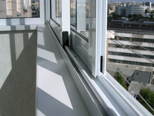 Остекление балкона стеклопакетами