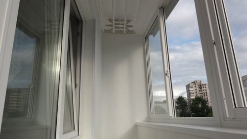 Раздвижные окна ПВХ на балкон фото